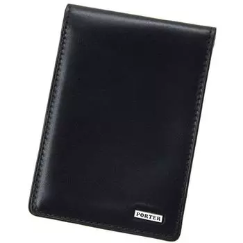 Porter scene pass case (bi-fold) (black)