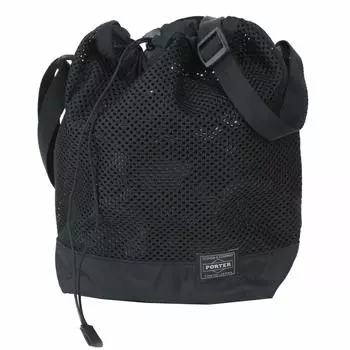 PORTER Screen SCREEN DRAWSTRING BAG Drawstring Shoulder Bag [Porter] 875-19107 Black/10