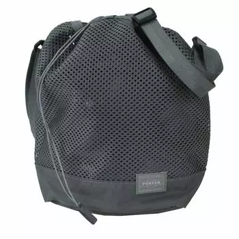 PORTER Screen SCREEN DRAWSTRING BAG Drawstring Shoulder Bag [Porter] 875-19107 Gray/11
