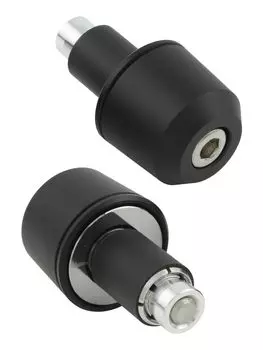 POSH FAITH Motorcycle Handlebar Middleweight Bar Universal Fit for Handlebar Matte Ends, Ends, 14-19mm Diameters, Black, 032279-26-10