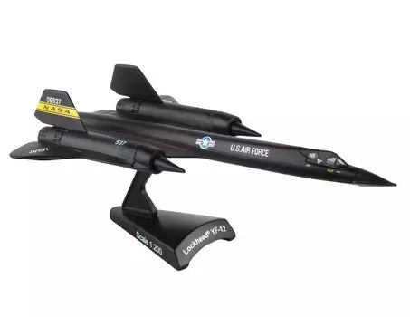 Postage Stamp NASA YF-12 (SR-71 Blackbird) (1200) PS5389-1 чёрный