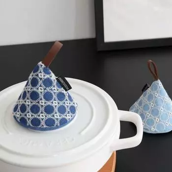 Pot, Casserole Cloth Pot Handle Cap Pot Ear Cap Pot Clip Cover Kitchen Gadgets Insulation Gloves чёрный