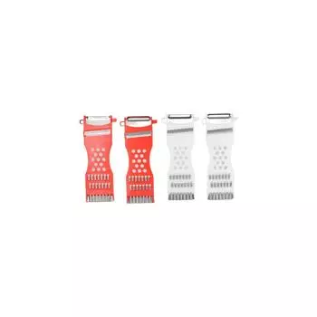 Potato Plastic Fruit Wire Planer Cucumber Slicer Vegetable Cutter Carrot Grater Potato Peeler красный