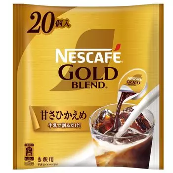 Potion Gold Blend Moderately Sweet Iced Diluted Nescaf 20P, Coffee, Concentrated,