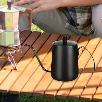 Pour over Coffee Kettle, Hand Drip Pot, Stainless Steel Gooseneck Long Spout Tea Pot