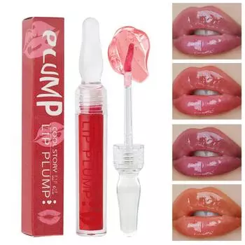 Pouty Lips Блеск для губ Увлажняющее масло для губ Фруктовый блеск для губ Уход за губами Уменьшает морщины на губах 01#