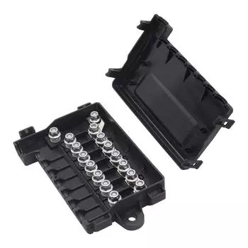 Power Distribution 7 Way Fuse Box 1 in 7 Out Assembly