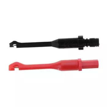 Power Probe Aid Test Piercing Test Clip с 4-миллиметровым бананом для сиденья Heavy-Duty красный