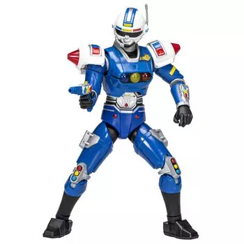 Power Rangers Lightning Collection Turbo Blue Centurion Scale Фигурка Игрушка Фигурка Возраст 6.6 6 4+ синий