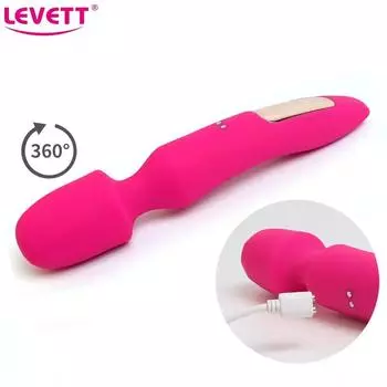 Powerful AV Vibrators for Women Mini Vibrator USB Vibrating Clitoris Stimulator G Spot Dildo Masturbator Sex Toys Female