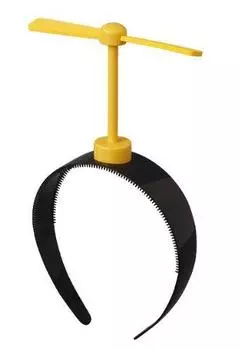 Повязка для волос Doraemon Takecopter черная Fujiko Fujio Museum Limited (Для взрослых) Ф.