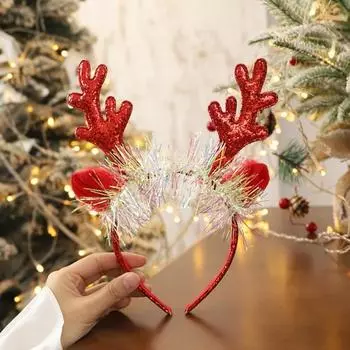 Повязка на голову DM Christmas Beauty Rudolph, ТИП 4
