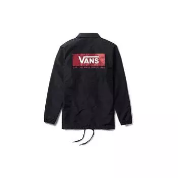 Повседневная спортивная куртка Vans, верхняя одежда унисекс, черная VN0A3DGBBLK