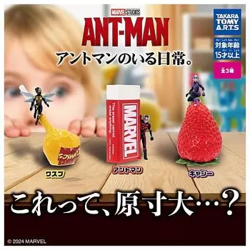 Повседневная жизнь с 3 типами наборов Gacha Gacha Capsule Toy Antman. [Все (полный полный)]