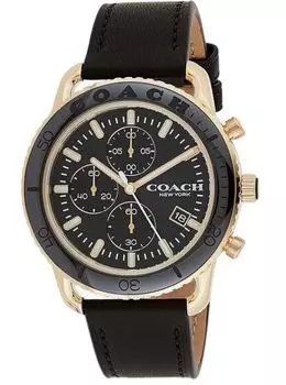 Повседневные часы Cruiser 14602611 Черные [Coach] Мужские [Товар]