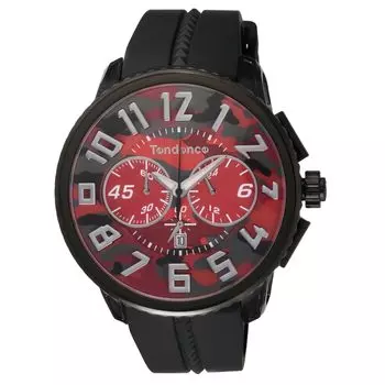 Повседневные часы Gulliver Round Camo Black [Tendence] TY046024-BK мужские [Товар] красный