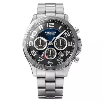 Повседневные часы Time Craft Solar NTCS44SSNV Silver [Angel Clover] Мужские