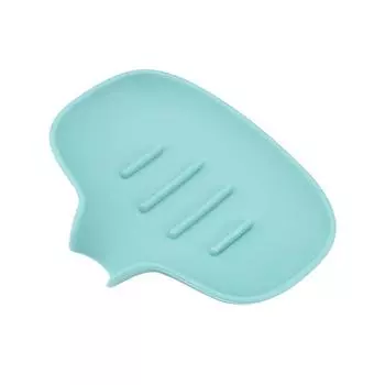 PP Draining Soap For With Durable Construction Soap Dish Soap - Clean Suction Soap Dish Shower Soap Silicone Soap белый