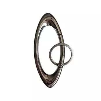 Practical Metal Carabiner Keychain Car Key Ring for Mountaineering and Camping Backpack Pendant for Outdoor Enthusiasts 1