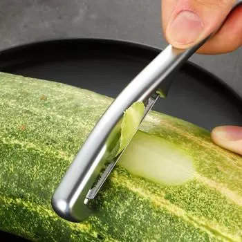 Practical Peeler Zinc Alloy Potato Peeler Cucumber Carrot Peeling Knife Vegetables Sweet Potato Multifunctional Peeling Tool