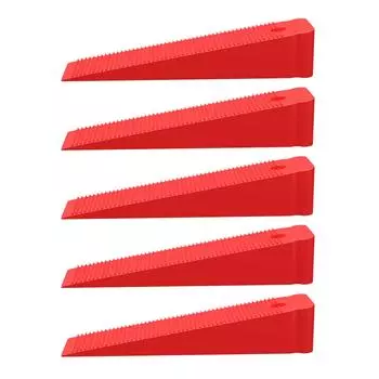 Practical Plastic Leveling Position Wedges Set For Precise Door And Window Installation Enhancing Stability & Efficiency 5PCS