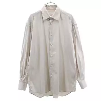 PRADA made in Italy Long sleeve shirt 39 gray Men s Used