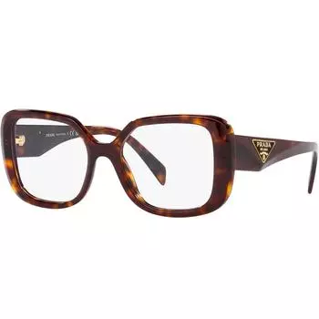 Prada PR 10ZV 2AU1O1 51 мм Женские квадратные очки 51 мм черепаховые