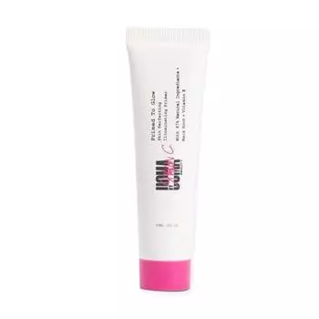 Праймер для лица UOMA Primer от Sharon C. Primer To Glow Illuminating Primer. Энергетический уход за кожей Macarute Dewy Finish с витамином Е для лица, 1 шт.