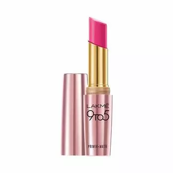 Праймер + Матовая помада для губ Фуксия (3,6 г), Primer + Matte Lipstick Fuchsia File, Lakme 3,6g