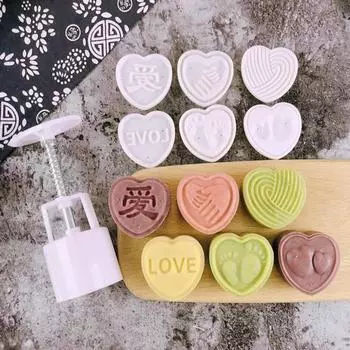 Практичная противоскользящая форма Mooncake, 2 стиля, экономия труда B