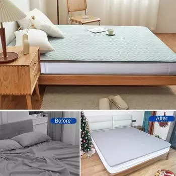 Практичный чехол на простыню, нескользящий чехол для хранения, эффективный, завернутый на 360 градусов, простой простынь, принадлежности для общежития
