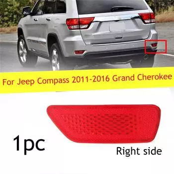 Правый Для Jeep Compass 2011-2016 Grand Cherokee Задний Бампер Светоотражатель Фонарь