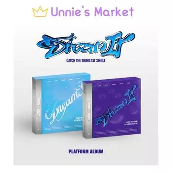 (Platform ver.) CATCH THE YOUNG - Dream It 1st Single Album + Free Gift Random ver.