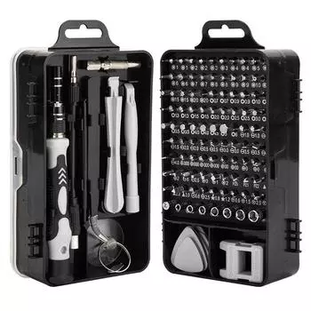 Precision Screwdriver 115 In 1 Set Magnetic Mini Screw Nuts Bits Weeks Multifunction Household Repair Tools Kit