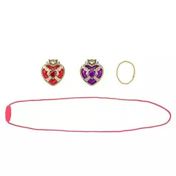 PreCure Cure Macherie Cure Amour Transformation Mirai Crystal Set HUGtto! &