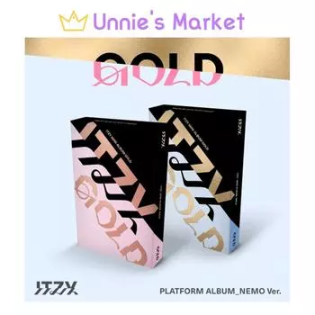 [Предварительный заказ] ITZY GOLD Platform Nemo ver. + Бесплатный подарок Random ver.