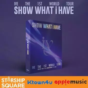 Предварительный заказ IVE The 1st World Tour Show ЧТО У МЕНЯ ЕСТЬ Blu-ray версия. И МАГАЗИН ПОБ