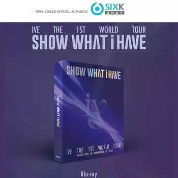 [Предварительный заказ] IVE The 1st World Tour SHOW WHAT I HAVE Blu-ray