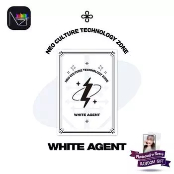 [ПРЕДЗАКАЗ] КАРТА-КУПОН NCT ZONE WHITE AGENT ver. 1PCS