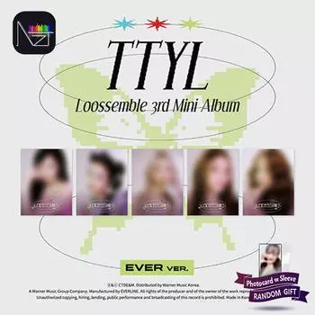 [ПРЕДЗАКАЗ] Loossemble - 3-й мини-альбом TTYL (EVER MUSIC ALBUM вер.) RANDOM 1PCS