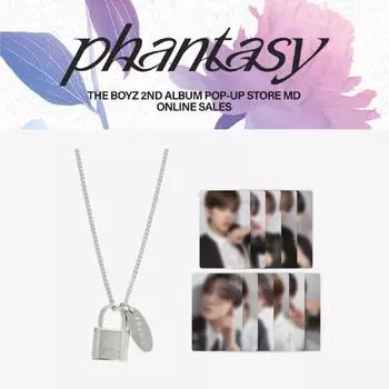 Предзаказ Металлическое ожерелье THE BOYZ 2nd Album PHANTASY POP-UP MD