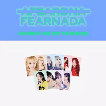 Предзаказ Набор открыток LE SSERAFIM FEARNADA 2024 CHAEWON
