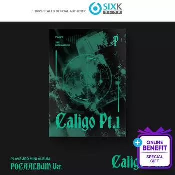 [Предзаказ] PLAVE mini 3rd [ Caligo Pt.1] АЛЬБОМ POCA (Онлайн-преимущество) [NO POB] 1EA