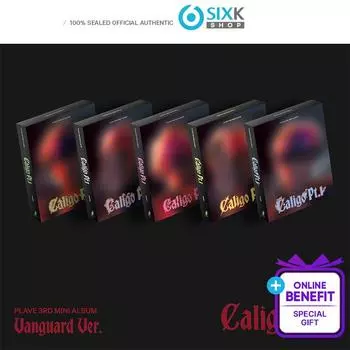 [Предзаказ] PLAVE mini 3rd [ Caligo Pt.1] Vanguard Ver (Онлайн-преимущество) [NO POB] RANDOM