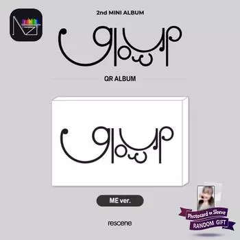 [ПРЕДЗАКАЗ] RESCENE - 2-й МИНИ-АЛЬБОМ [Glow Up] ME VER. (QR-ВЕРСИЯ.) 1PCS