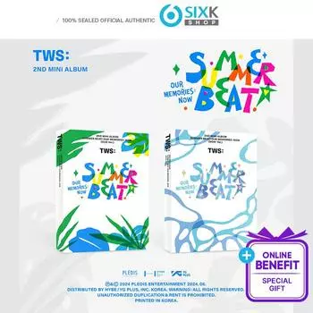Второй мини-альбом TWS «SUMMER BEAT!» (+Онлайн-выгода) POB-MUSICPLANT Random 1ea