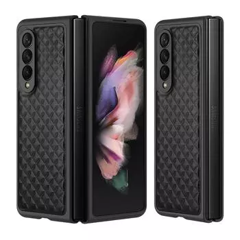 Премиальный чехол из натуральной кожи для Samsung Galaxy Z Fold 4 5g с точными вырезами, защита от падения, противоскользящий чехол для Galaxy Z Fold 3 For Galaxy Z Fold 4 коричневый