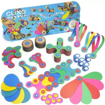 Премия за хороший дизайн 2024 года, победитель Good Toy 2024 года, Langs Japan Click Saw CLIXO Creator Magnet, развивающая игрушка, сборочный блок STEM Education Toy