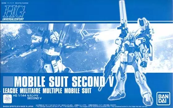 Premium Bandai P-BANDAI HGUC Gundam Second V Victory HG 1/144 Model Kit