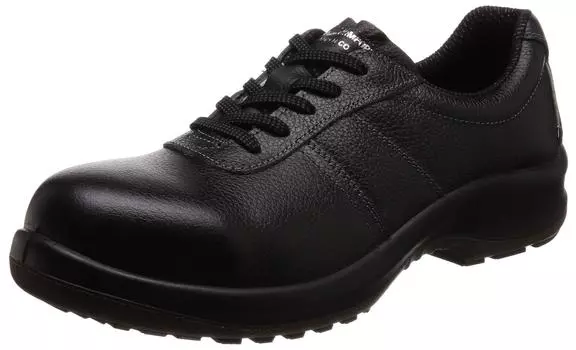 Премиум-ботинки High Verde Safety JIS Standard Short Shoes Lace Normal Work Wide Toecap PRM211 Black cm [Midori Anzen] Anti-Slip 26.5 чёрный
